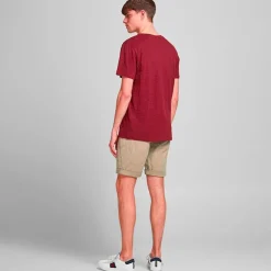 JACK & JONES Short chino en coton Homme MARRON CLAIR Online