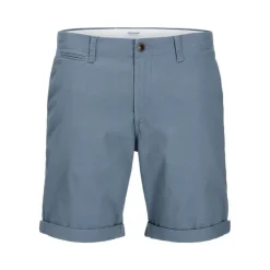 JACK & JONES Short chino Fred avec ourlets regular Homme BLEU New