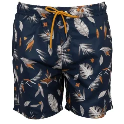 DEELUXE 74 Short de bain à motif plume navy carl Homme BLEU FONCE Sale