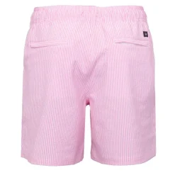 DOCKERS Short de bain court à rayures Homme ROSE Discount