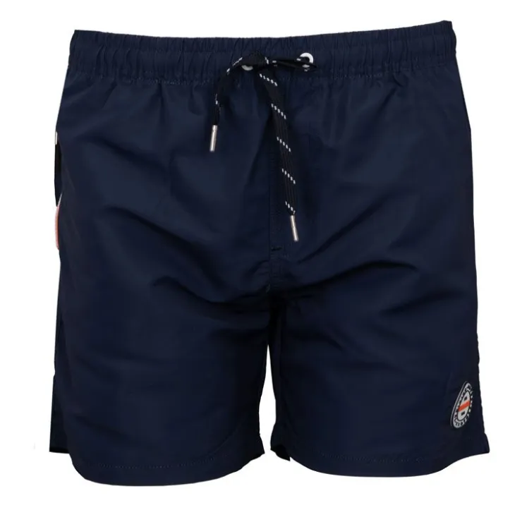 DEELUXE 74 Short de bain navy bob avec élastique Homme BLEU FONCE