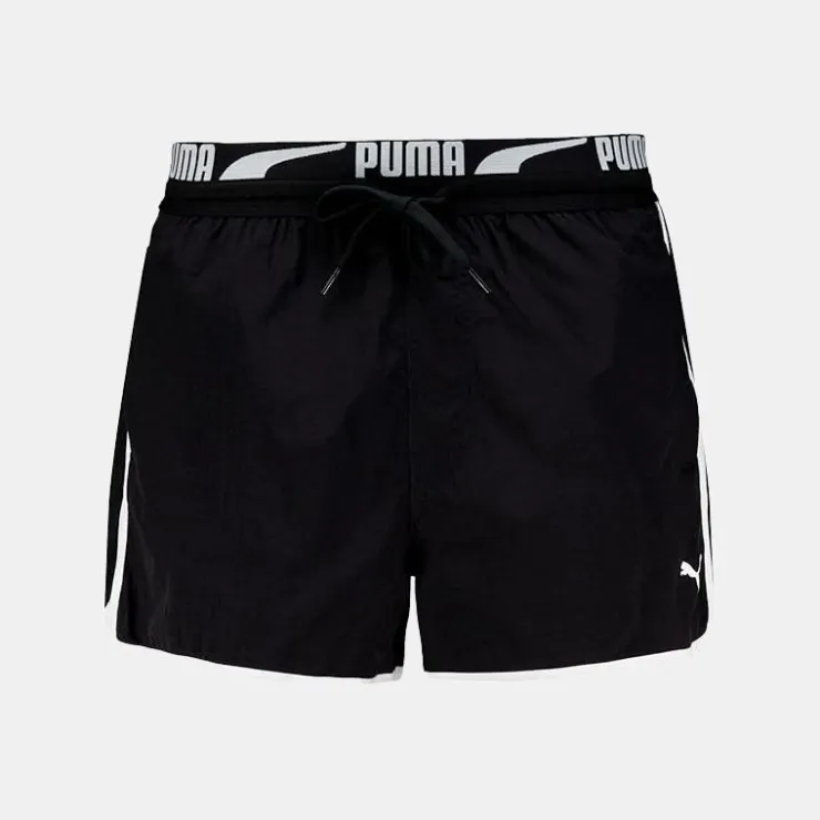 PUMA Short de bain speed avec liseré blanc Homme NOIR Clearance