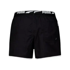 PUMA Short de bain speed avec liseré blanc Homme NOIR Clearance