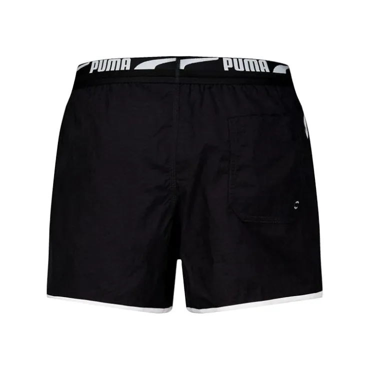 PUMA Short de bain speed avec liseré blanc Homme NOIR Clearance