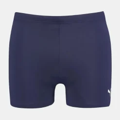 PUMA Short de bain stretch bleu marine uni Homme BLEU FONCE New