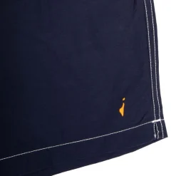 APPARTINENZA Short de bain uni avec surpiqure Homme BLEU FONCE Outlet