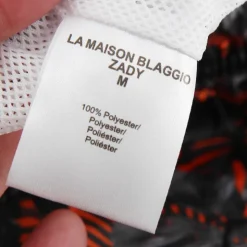 BLAGGIO Short de bain zady imprimé tropical ganse bicolore Homme ORANGE Discount