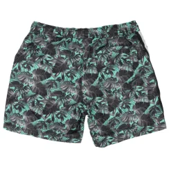 BLAGGIO Short de bain zady imprimé tropical ganse bicolore Homme VERT Outlet
