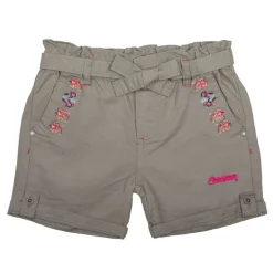 CHEVIGNON Short en coton avec ceinture et motif à fleurs Enfant KAKI Best