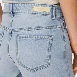 ONLY Short en jeans avec strass Femme BLEU CLAIR Hot