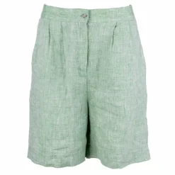 TOMMY HILFIGER Short en lin mi long taille haute Femme VERT Best