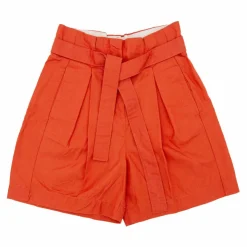 TOMMY HILFIGER Short Femme ORANGE Hot