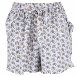 DEELUXE 74 Short imprimé à volant Femme BLANC Discount