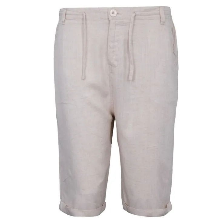 PANAME BROTHERS Short lin mélangé cordon de serrage bali Homme BEIGE Outlet