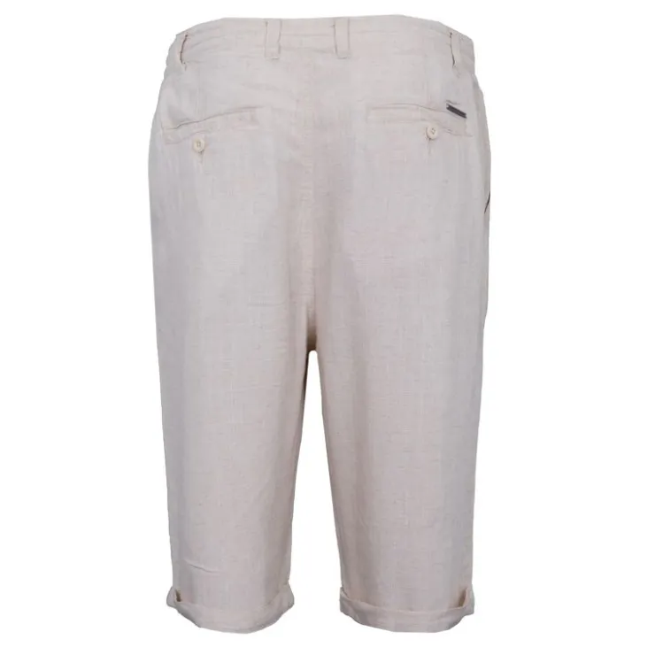 PANAME BROTHERS Short lin mélangé cordon de serrage bali Homme BEIGE Outlet