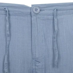 PANAME BROTHERS Short lin mélangé cordon de serrage bali Homme BLEU CIEL Best