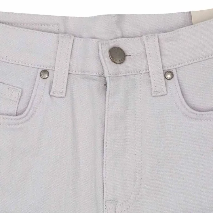 TOMMY HILFIGER Short mi long jean Femme BLANC