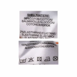 DEELUXE 74 Short mini stretch coton avec ourlets Femme MARRON Best