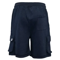 DEELUXE 74 Short orange maui jogging avec poches Homme BLEU FONCE Outlet