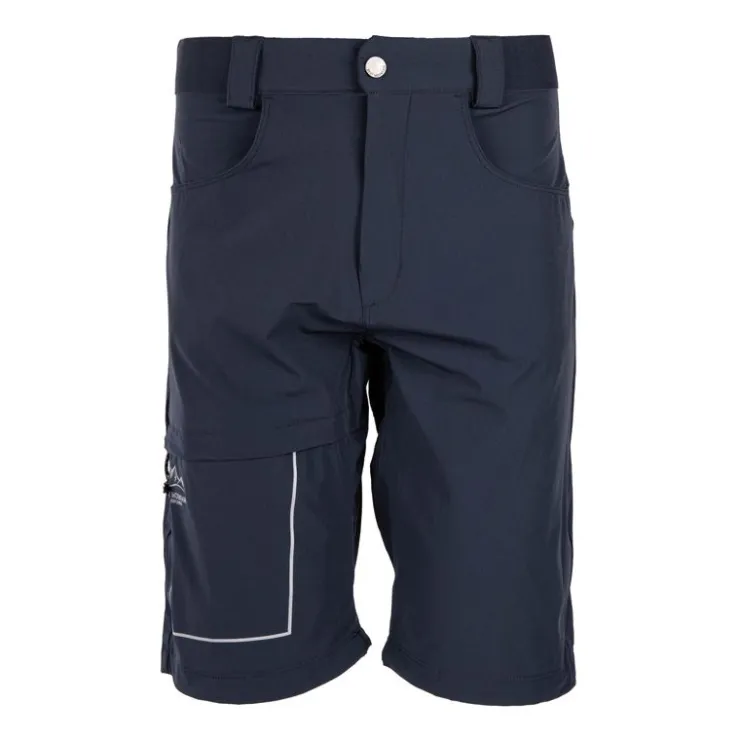 BEST MOUNTAIN Short poche de côté zip Homme BLEU FONCE Outlet
