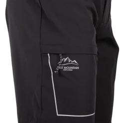 BEST MOUNTAIN Short poche de côté zip Homme NOIR Sale