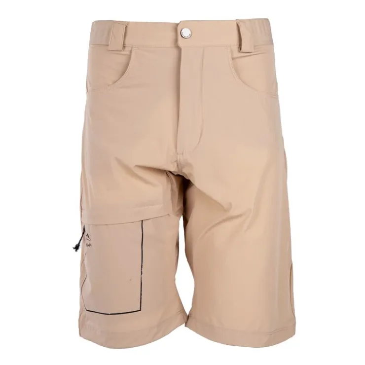 BEST MOUNTAIN Short poche de côté zip Homme BEIGE Outlet