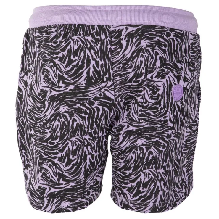 JOSEPH 'IN Short Saco coton imprimé zèbre Femme VIOLET New