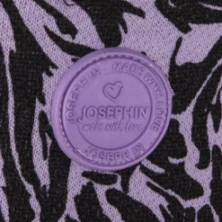 JOSEPH 'IN Short Saco coton imprimé zèbre Femme VIOLET New