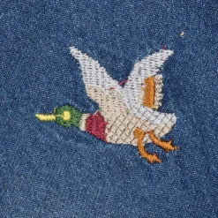 CHEVIGNON Short salopette en jean avec bretelles multicolore Enfant BLEU Sale