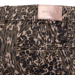 JOSEPH 'IN Short shame aop taupe js22-116-02 Femme KAKI New