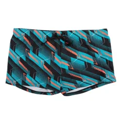 HAUTE PRESSION Shorty de bain et orange graphique Homme BLEU New