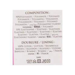 SWEETIZ Shorty en dentelle bande élastique logo sexy Femme ROSE CLAIR