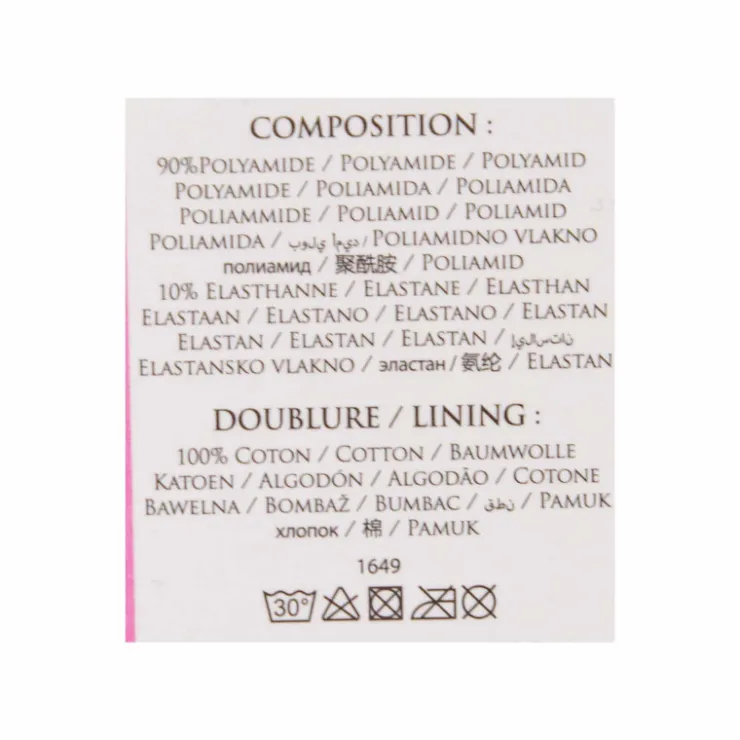 SWEETIZ Shorty en dentelle bande élastique logo sexy Femme BLANC Online