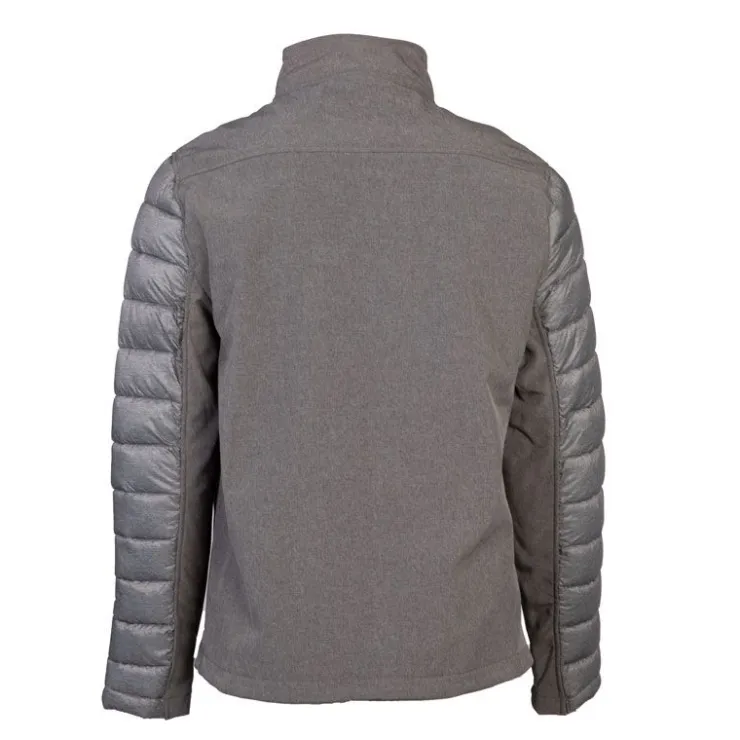 BILL TORNADE Softshell colar bi matière racing Homme GRIS Best