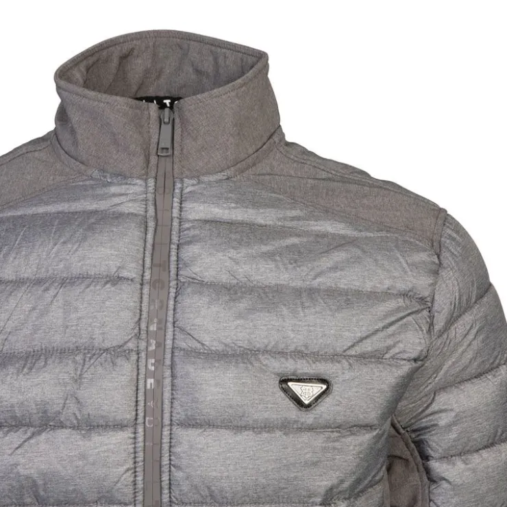 BILL TORNADE Softshell colar bi matière racing Homme GRIS Best