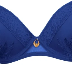AUBADE Soutien gorge à dentelle avec coque uni Femme BLEU ROI Best