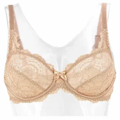 PLAYTEX Soutien gorge dentelle à armature Femme BEIGE New