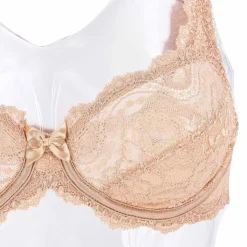 PLAYTEX Soutien gorge dentelle à armature Femme BEIGE New