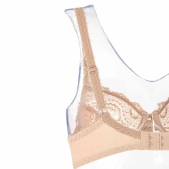 PLAYTEX Soutien gorge dentelle à armature Femme BEIGE New