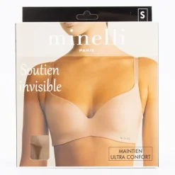 MINELLI Soutien gorge invisible fines bretelles benedicta Femme BEIGE New