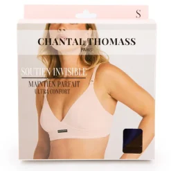 CHANTAL THOMASS Soutien gorge invisible nisette ultra confort Femme BLEU FONCE Best