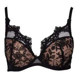 AUBADE Soutien gorge avec coque à dentelle Femme NOIR