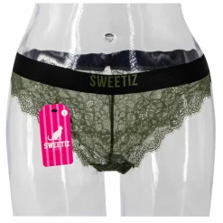 SWEETIZ String dentelle swt1/2/std/ass1 Femme KAKI Sale