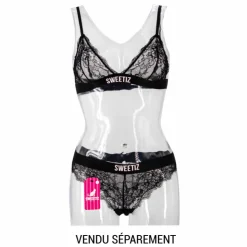 SWEETIZ String dentelle swt1/2/std/ass1 Femme NOIR