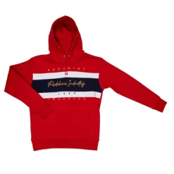 REDSKINS Sweat à capuche en coton logo brodé 8-16 ans Enfant ROUGE New