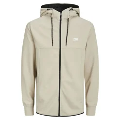 JACK & JONES Sweat à capuche léger Homme BEIGE Discount