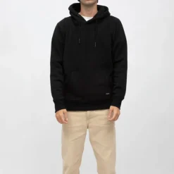 CERRUTI Sweat à capuche polaire confort Homme NOIR Discount