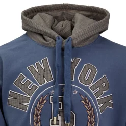 PUMA Sweat à capuche x rhuigi motif pied de poule Homme BLEU Clearance