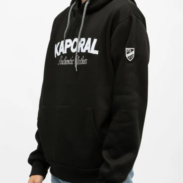 KAPORAL Sweat brodé darell à capuche Homme NOIR Online