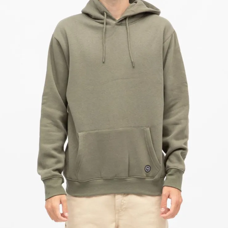 PANAME BROTHERS Sweat capuche manches longues poche kangourou Homme KAKI Hot